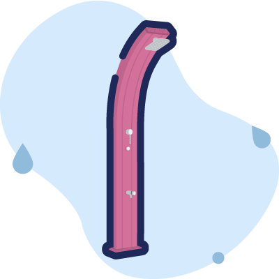 doccia dada d330 fucsia