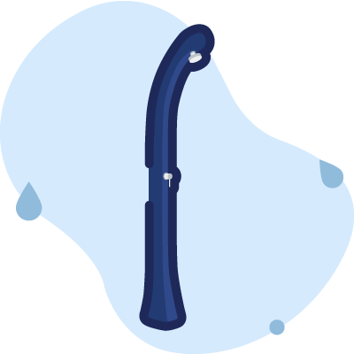 doccia happy one f100 blu