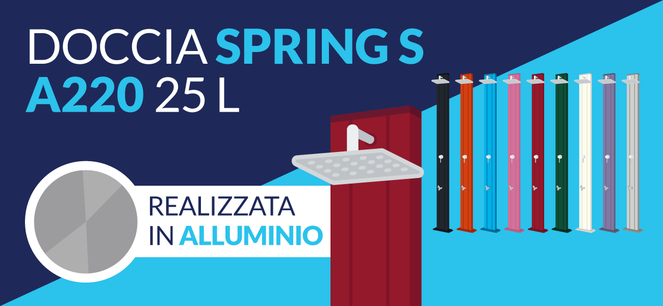 doccia spring s a220 doccia spring s a220