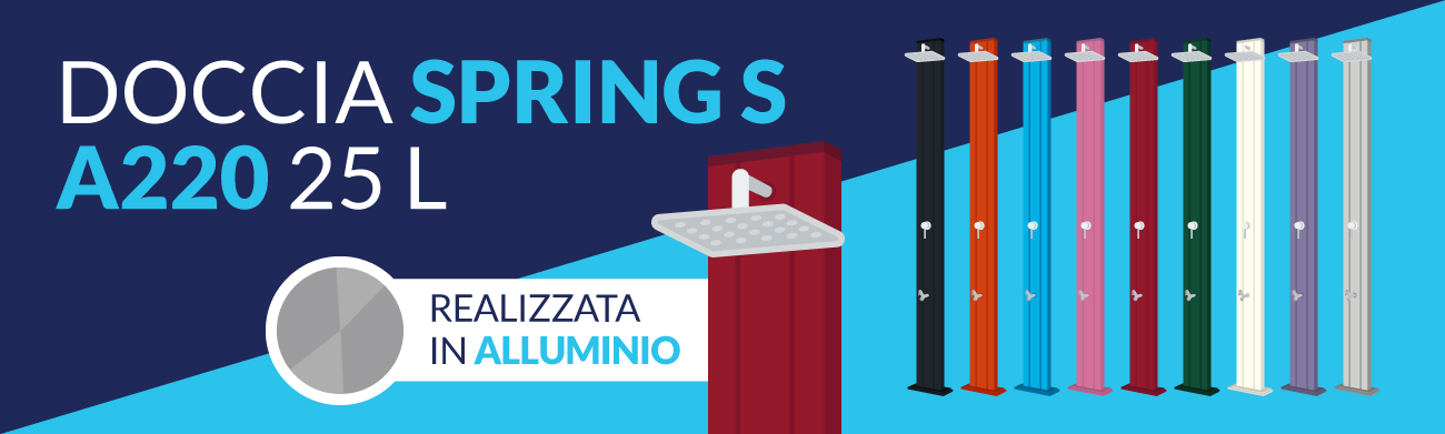 doccia spring s a220 doccia spring s a220