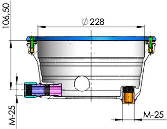 Nicchia Standard Faro Piscina