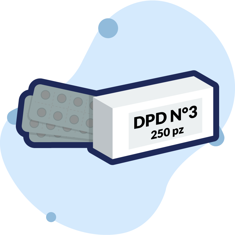 pastiglie di ricambio dpd 3 pastiglie di ricambio dpd 3
