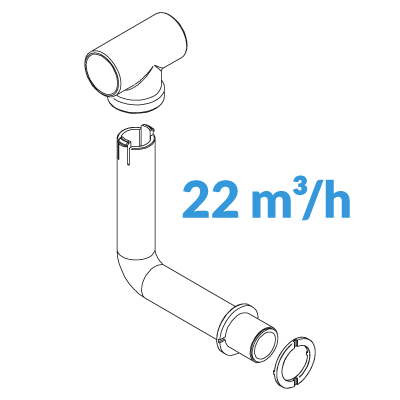 kit tubi superiori 22 mc/h